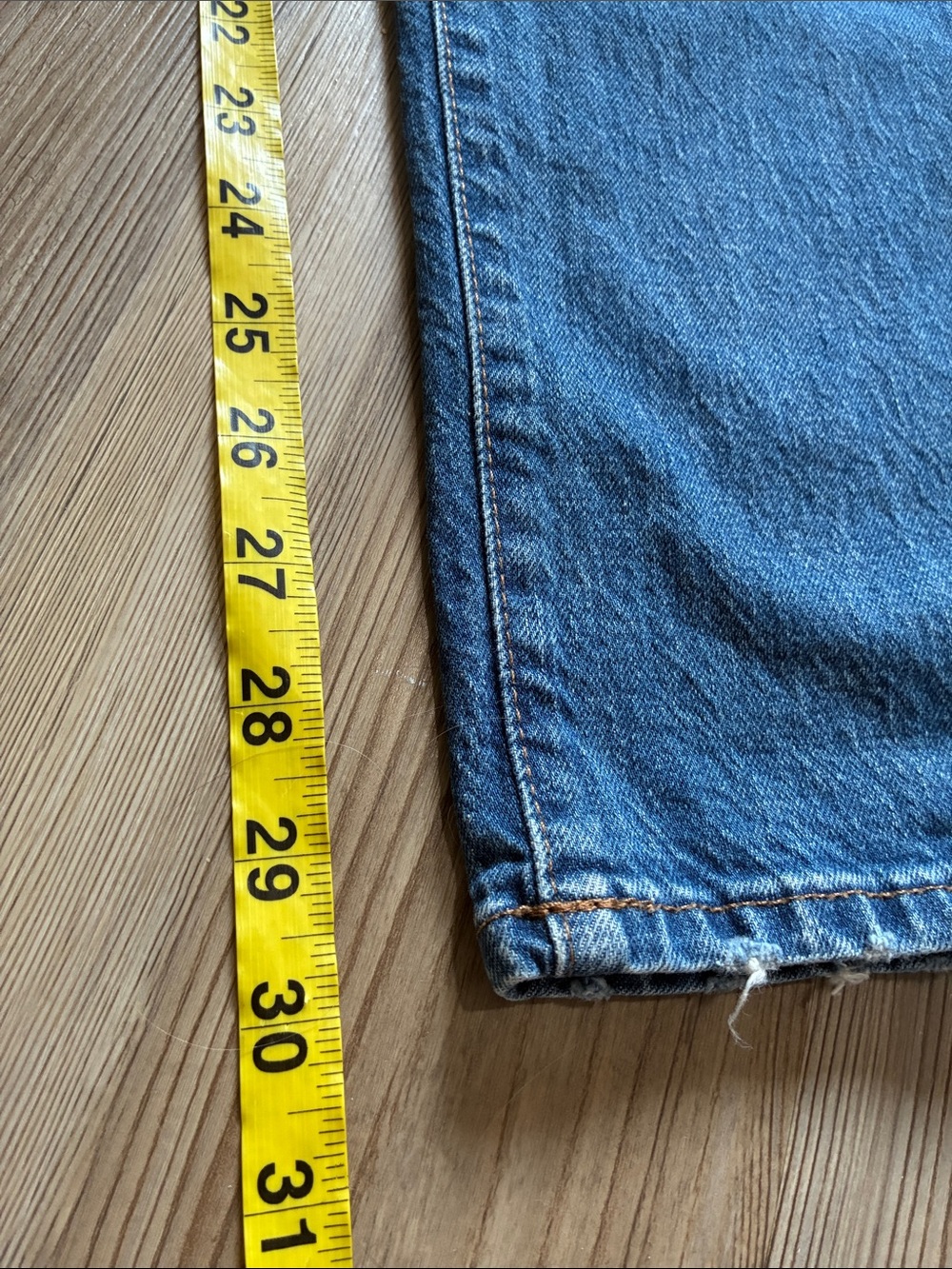 Madewell The Perfect Vintage Jean Straight Medium Wash Women’s 30 Stretch denim - Picture 10 of 14